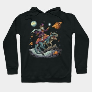 Cat Dinosaur Catapult Hoodie